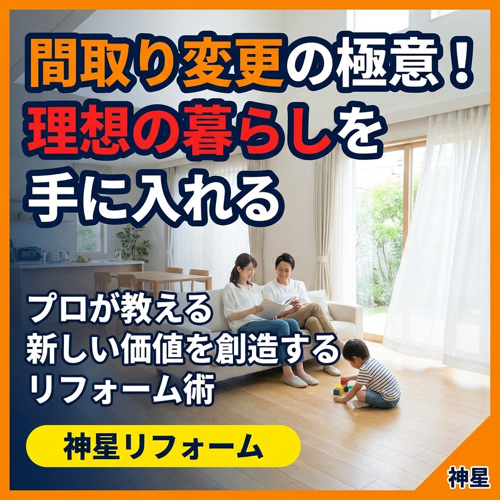 リフォームのスペシャリストが語る間取り変更の極意